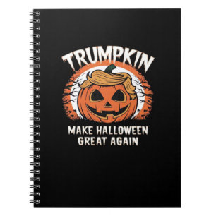 Trumpkin Make Halloween Great Again Funny Notebook