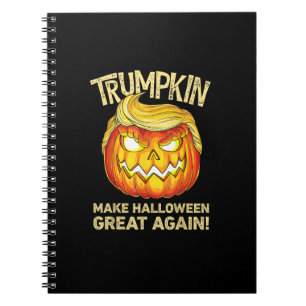 Trumpkin Make Halloween Great Again Funny Pumpkin  Notebook