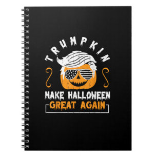 Trumpkin Make Halloween Great Again Funny Pumpkin  Notebook