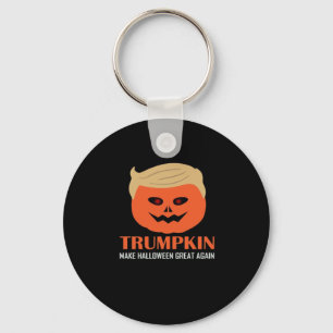 Trumpkin Make Halloween Great Again Funny Spooky P Keychain