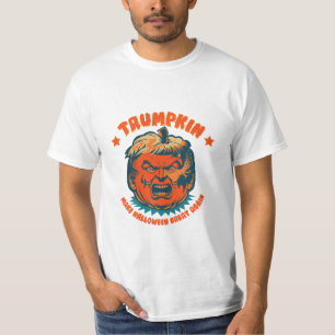 trumpkin make halloween great again funny T-Shirt