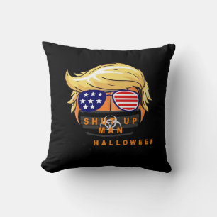 Trumpkin Make Halloween Great Again Gift Classic Throw Pillow