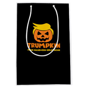 Trumpkin Make Halloween Great Again Jack O Lantern Medium Gift Bag
