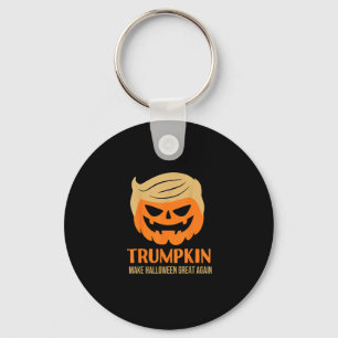 Trumpkin Make Halloween Great Again Keychain