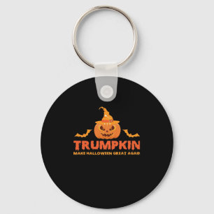 Trumpkin Make Halloween Great Again Keychain