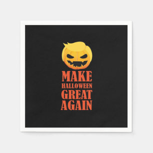 Trumpkin Make Halloween Great Again – MAGA Pumpkin Napkin