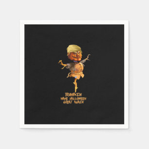 Trumpkin Make Halloween Great Again Napkin