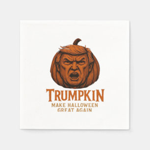 Trumpkin... Make Halloween Great Again Napkin
