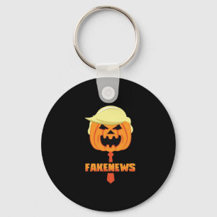 Trumpkin Make Halloween Great Again - News Classic Keychain