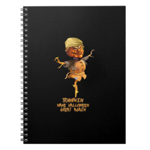 Trumpkin Make Halloween Great Again Notebook