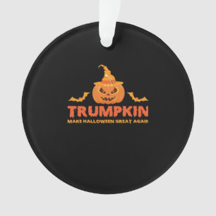 Trumpkin Make Halloween Great Again Ornament
