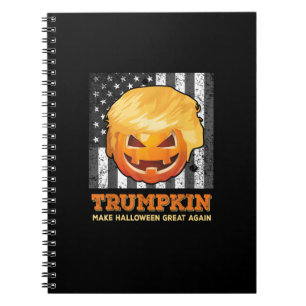 Trumpkin Make Halloween Great Again President  Pum Notebook