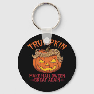 Trumpkin Make Halloween Great Again - Sarcastic Sa Keychain