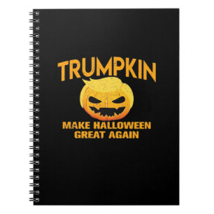 Trumpkin Make Halloween Great Again – Sloth Parody Notebook