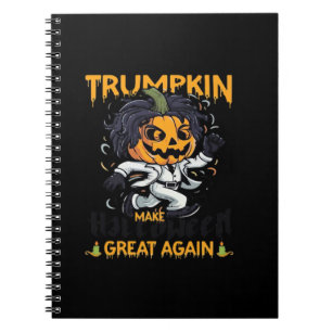 Trumpkin Make Halloween Great Again  Trumpkin Cost Notebook