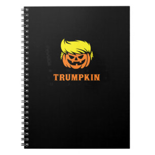 Trumpkin Make Halloween Great Again USA Flag Funny Notebook