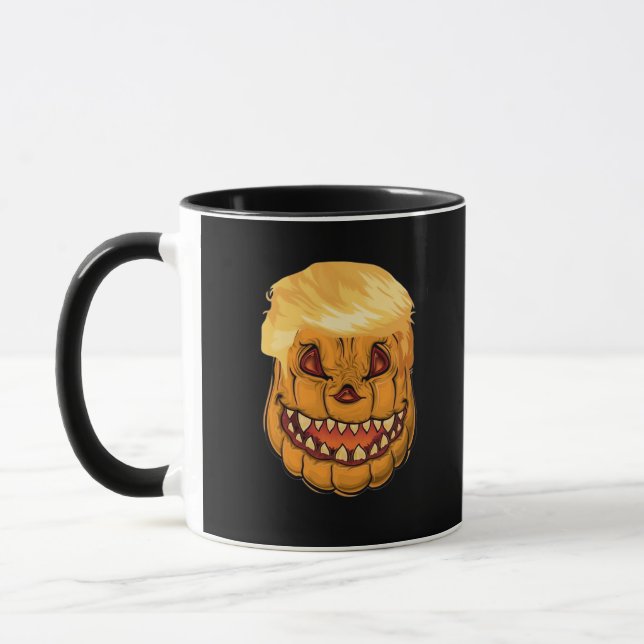 Trumpkin Make Halloween Horror Again Classic Mug (Left)