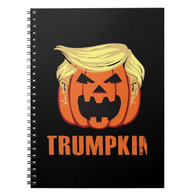 Trumpkin Make Halloween Notebook (Front)