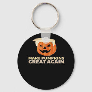 Trumpkin Make Pumpkins Great Again Classic Keychain