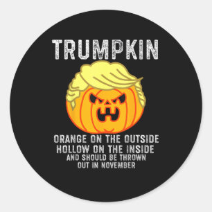 Trumpkin Outside The Inside Classic Round Sticker