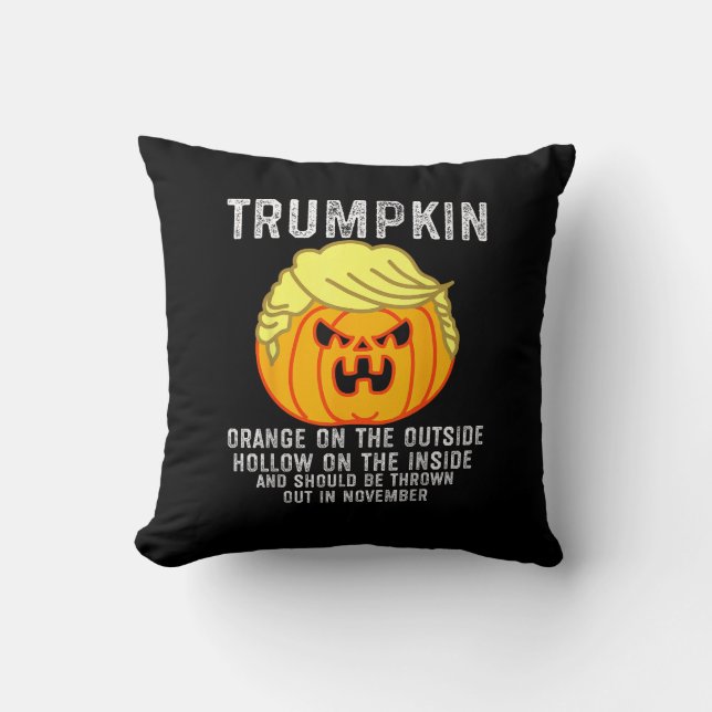 Trumpkin Outside  The Inside Throw Pillow (Front)