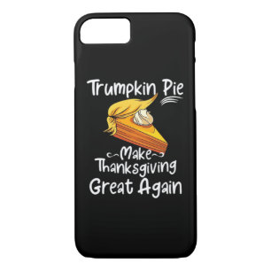 Trumpkin Pie Make Thanksgiving Great Again Basebal Case-Mate iPhone Case