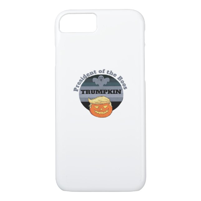 Trumpkin, President Of The Boos Halloween Case-Mate iPhone Case (Back)