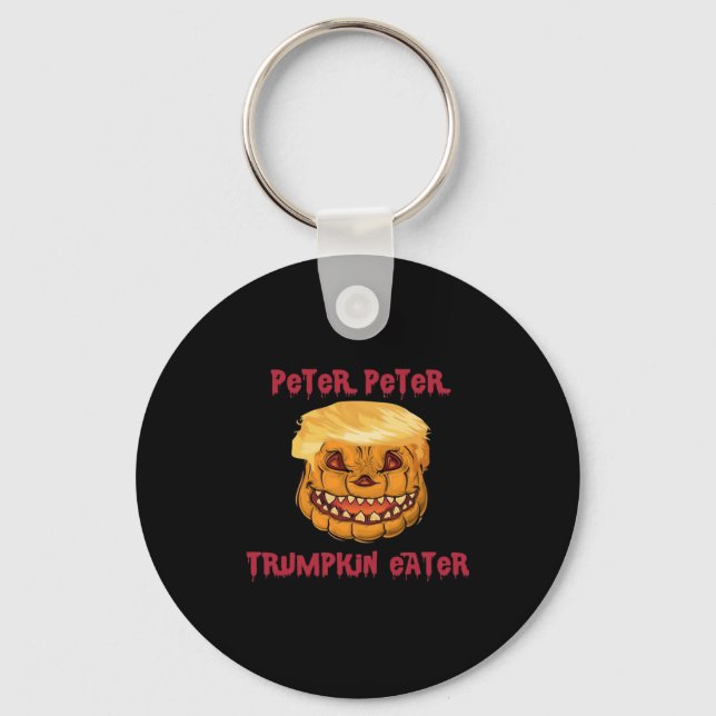 Trumpkin Pumpkin Eater Classic Keychain (Front)
