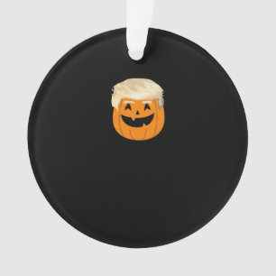 Trumpkin Pumpkin Halloween Classic Ornament
