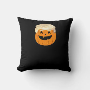 Trumpkin Pumpkin Halloween Classic Throw Pillow