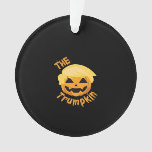 Trumpkin Pumpkin Halloween Design – Sloth Costume  Ornament