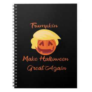 Trumpkin Pumpkin Halloween Design – Spooky Basic S Notebook
