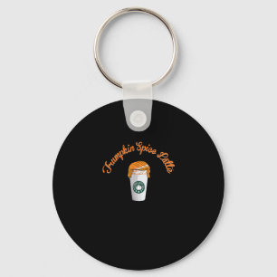 Trumpkin Pumpkin Spice Latte Holiday Coffee Keychain