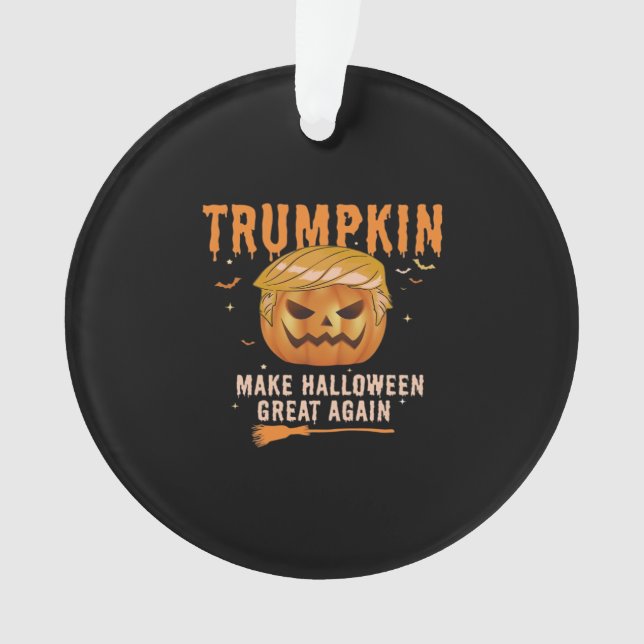 Trumpkin Rendre Halloween Grand À Nouveau Pour Le  (devant)