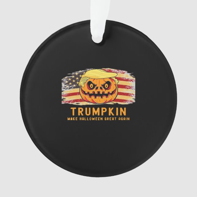 Trumpkin rendre Halloween grand encore Drapeau amé (devant)