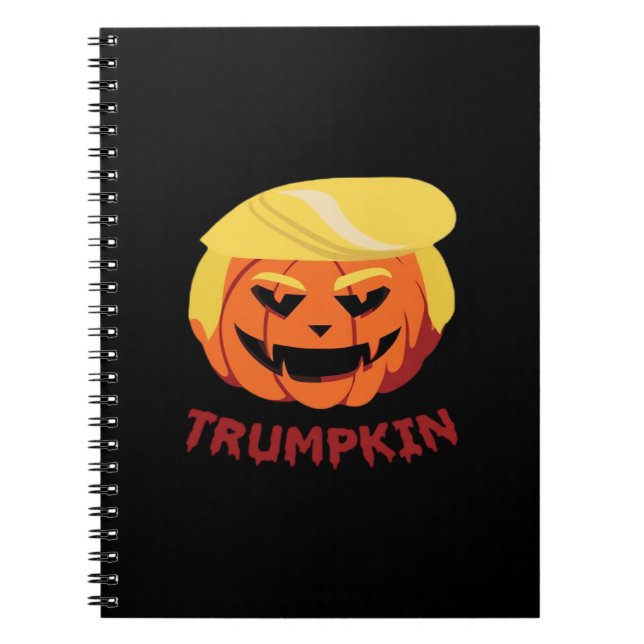 Trumpkin Scary Halloween Gift Classic Notebook (Front)