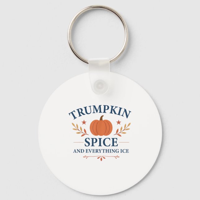 Trumpkin Sce And Everything Ice Fall Autumn Hallow Keychain (Front)