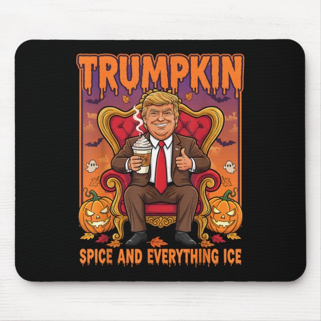 Trumpkin Sce And Everything Ice Thanksgiving Fall  Mouse Pad (Front)