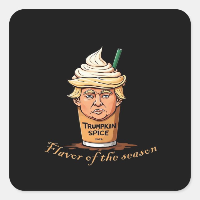Trumpkin Spice Classic Square Sticker (Front)