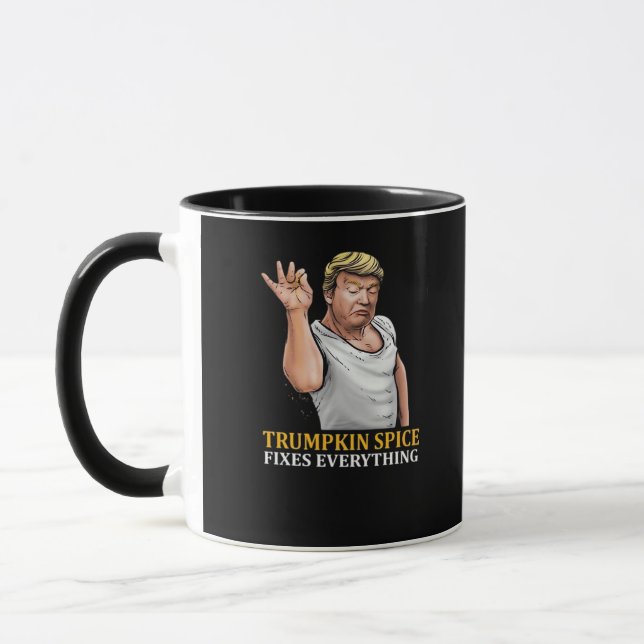 Trumpkin Spice Fixes Everything  Mug (Left)