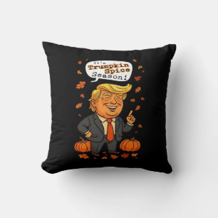 Trumpkin Spice Season Classic Throw Pillow