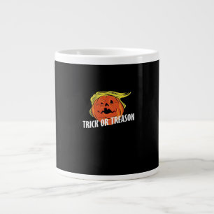 Trumpkin - Trick Or Treason  Halloween  Large Coffee Mug