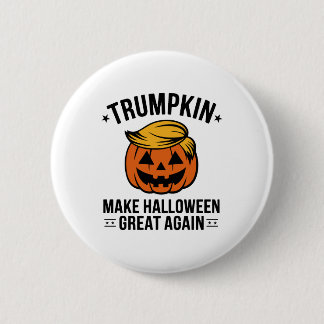 Trumpkin, Trump Halloween gift, Trumpkin Make 2 Inch Round Button