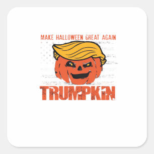 Trumpkin Usa Make Halloween Great Again Funny Square Sticker