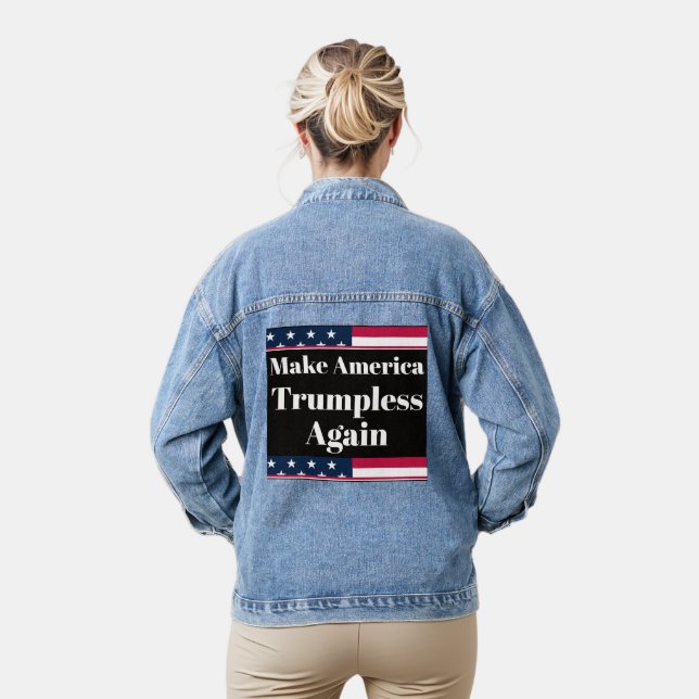 Trumpless Denim Jacket (Model)