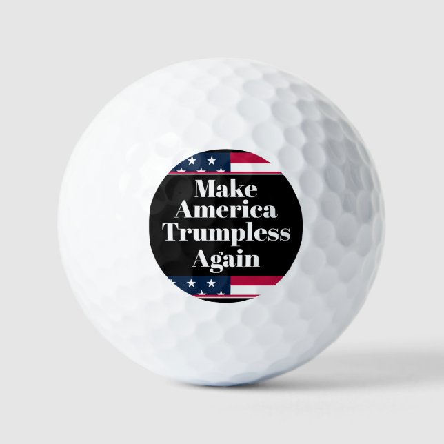 Trumpless Golf Balls (Front)