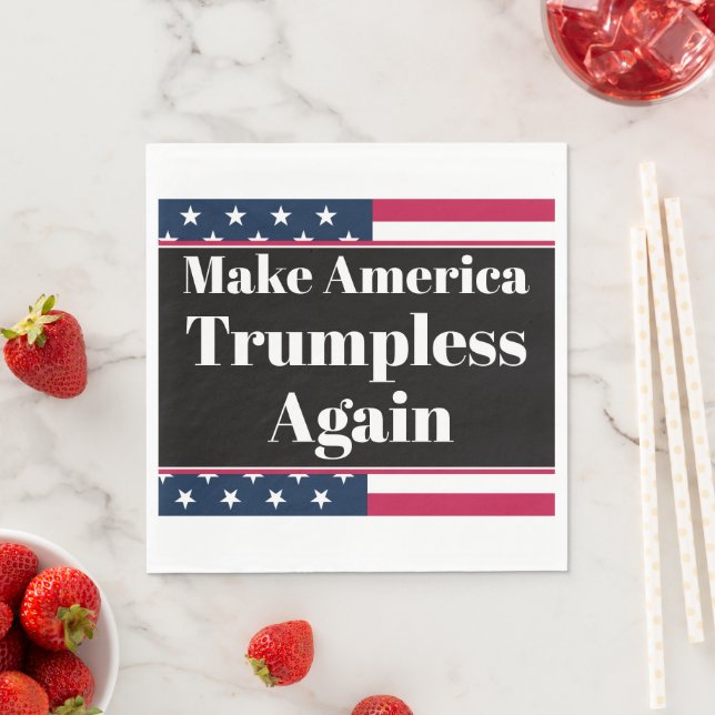 Trumpless Paper Napkin (Insitu)