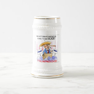 Trumpnocchio Funny Donald Trump Items Beer Stein