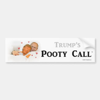 Trump's "Pooty Call" Bumper Sticker