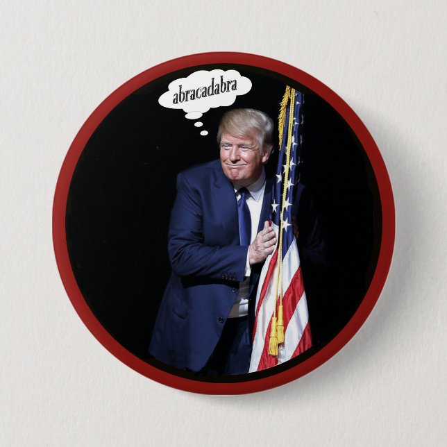Trump's Secret Plan to Make America Great Again 3 Inch Round Button (Front)